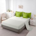 thumbnail image 5 of Feelyou Rustic Home Sweet Bedding Comforter Set for Adults Men Women, Arrow Quote Full Bedding Set, Olive Green, Grey Reversible, 7-Piece, 5 of 7