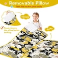 thumbnail image 3 of Pioneer Flower Floral Print Pattern Toddler Nap Mats for Kids Preschool,Sleeping Mat Bag or Kids,Toddler Sleeping Bag,Toddler Nap Mat or Daycare, 3 of 6