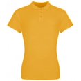 thumbnail image 1 of Awdis - Polo Piqu de Algodón para Mujer (Amarillo Mostaza), 1 of 2
