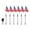 J001- Multicolor, variant on Garden Solar Lights Outdoor, Outdoor 4Th of July Decorations, 6 Pack American Flags, Ground Stakes for Decorations, Solar Powered Waterproof Led