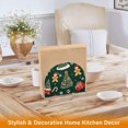 thumbnail image 6 of Yayeee Napkin Holder for Table Kitchen Paper Tissue Organization, Yellow Christmas Gingerbread, 6 of 8