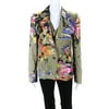 Pre-owned|Escada Womens Abstract Print Blouse Jacket Set Multi Colored Size EUR 36