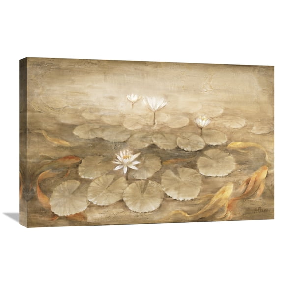 Global Gallery Albena Hristova 'Koi Pond' Canvas Wall Art