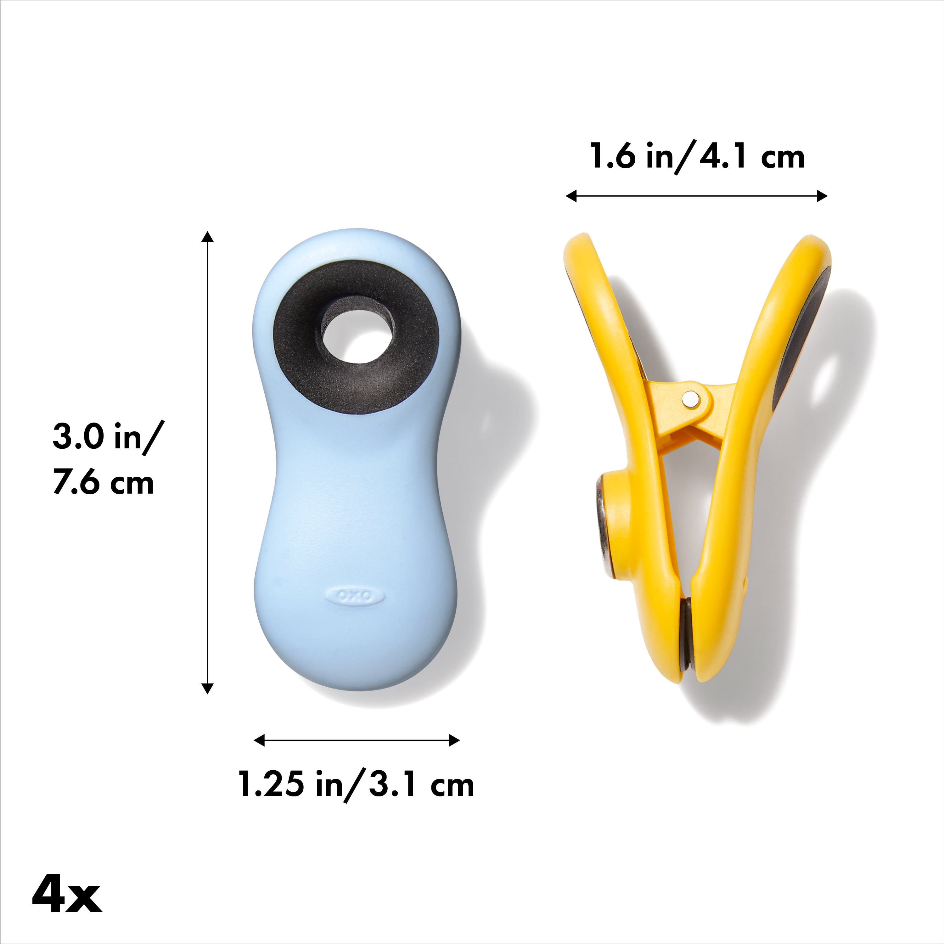 OXO 4-Pack Magnetic All-Purpose Clips - Thumbnail 5