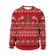 thumbnail image 2 of Suéter unisex con estampado navideño feo en forma de pulóver para hombres y mujeres, sudaderas divertidas en 3D, suéteres de otoño e invierno, jerséis, tops, 2 of 4