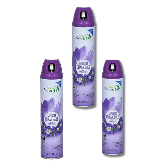 Great Scents Smoke Odor Eliminator Air Freshener – 9 oz (3 bottles)