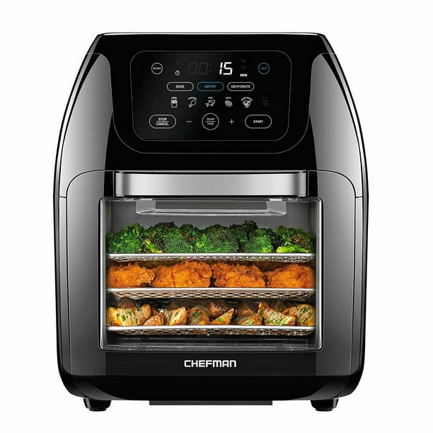 Chefman RJ38-10-RDO-V2-CA Multifunctional Digital Air Fryer 10L ...