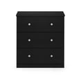 thumbnail image 5 of Furinno Tidur Simple Design 3-Drawer Dresser, Americano, 5 of 6