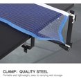 thumbnail image 2 of Table Tennis Net Portable Ping Pong Net with Metal Clamp Posts Ping Pong Set Accessory Indoor Outdoor, 2 of 5
