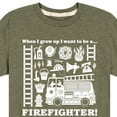 thumbnail image 3 of Disney - Firefighter - When I Grow Up I Want To Be A - Toddler & Youth Short Sleeve Graphic T-Shirt, 3 of 5