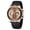 Silicone-rose shell-rose surface, variant on Watches for Men Chronograph Multifunction Sport Silicone Luxury Dress Moon Phase Quartz Male Watch Waterproof Mens Wrist Watches Black Dial