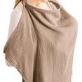 thumbnail image 5 of Wmool Mother Outing Breastfeeding Cover Cotton Baby Feeding Adjustable Nursing, 5 of 9
