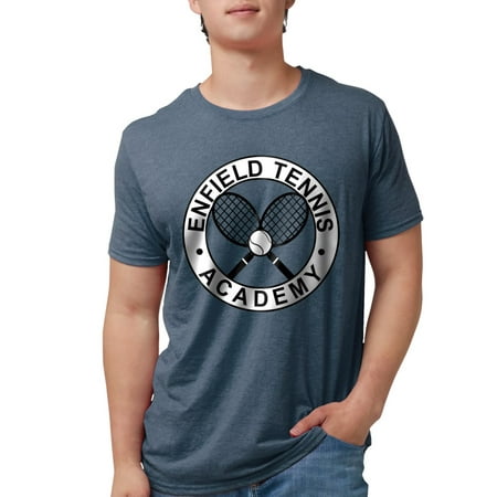 CafePress - Enfield Tennis Academy Fron T Shirt - Mens Tri-blend