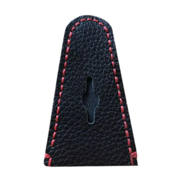 Cubierta de protección de arco de tiro con arco Zulema Protector extraíble de cuero PU Negro