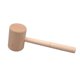 thumbnail image 1 of Premium Woodworking Hammer Useful Wooden Mallet Practical Carving Tool, 1 of 3