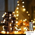 thumbnail image 3 of Cadena de luces ZIMINGU, 6 m, 40 LED, con forma de globo, resistente al agua, USB, 3 of 8