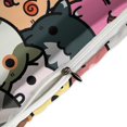 thumbnail image 4 of HAHDAXIA Cat Bedding Solid Comforter Set for All Seasons,3 Pieces(1 Comforter+2 Pillowcases),Soft Microfiber Bedding Set Twin(86"x70"), 4 of 7
