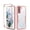 Pink, variant on Allytechgroup for Samsung Galaxy A17 5G Case with Built-in Screen Protector, Full Body Protection Hard Acrylic Back Lightweight Scratch Resistant Clear Cover for Samsung Galaxy A17 5G, Blue