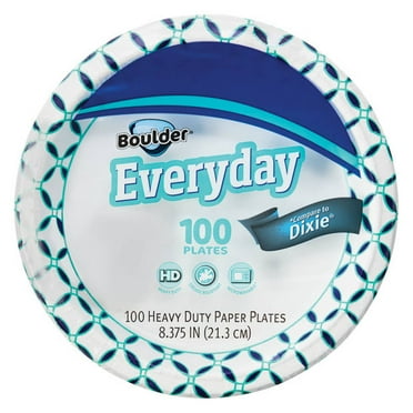 Boulder 8.5" Everyday Paper Plate, 100 count