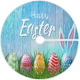 thumbnail image 1 of FMSHPON Realistic Easter Eggs Xmas Christmas Tree Skirt Stand Mat for Holiday Party Decoration Indoor Outdoor 48 inches, 1 of 6