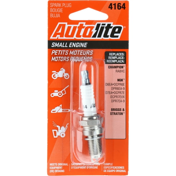 Autolite Power Sport Spark Plug, 4164 for Select HarleyDavidson, Honda