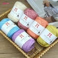 thumbnail image 2 of HAMANAKA Abrico Fil de Coton Coloré au crochet Ligne Fil для вязания 30g/rouleau 120meters, 2 of 7