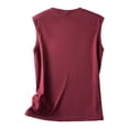 thumbnail image 5 of Puliio Womens Tank Tops Sleeveless Letter Print Shirts Summer Stylish Going Out Tops for Women, 5 of 5