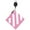 Pink, variant on Mini Golf Towel Dirt Wiping Golf Cleaner with Hook, Golf Towel Golf Course Tool Accessories Gray
