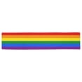 thumbnail image 2 of MYPOP Rainbow Stripes Table Runner Placemat 16x72 inches, Gay Pride Tablecloth for Office Kitchen Dining Wedding Party Home Decor, 2 of 6