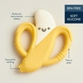 thumbnail image 3 of Itzy Ritzy Chew Crew Banana Silicone Baby Teether for Infants, Shaped Teether, 0+ Months, 3 of 4