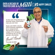 GuruNanda Farmed Mint Oil Pulling Natural Mouthwash with Essential Oils & Vitamins D3,E,K2 - Toothbrush & Tongue Scraper - 8 fl oz X 3
