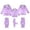 Light Purple, variant on Fgnfyis Family Matching Outfits Silk Satin Solid Long Sleeve Button Down Soft Cozy 2 Piece Pajamas Set Sleepwear Loungewear