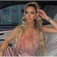 thumbnail image 3 of Women's Fashion Fluffy Fur Smocked Top Versatile Feather Top ClothingXL, 3 of 4
