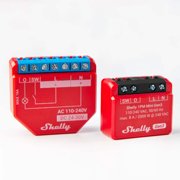 Shelly 1PM Mini Gen3 | WiFi & Bluetooth Smart Switch Relay, 1 Channel 8A with Power Measurement | Home Automation | Compatible with Alexa & Google Home | iOS Android App | No Hub Required