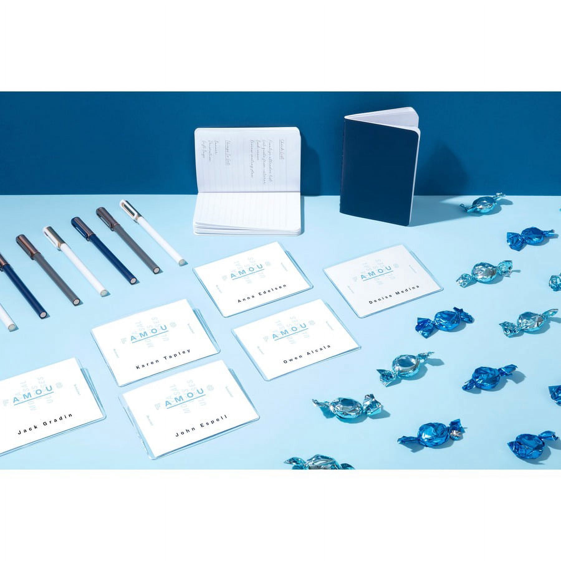 Avery Name Badge - 5 / Carton - Rectangular Shape - Non-adhesive Non-toxic urable Magnetic, Heavy Duty, Printable, Micro Perforated, Recyclable