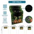 thumbnail image 6 of St. Patrick's Day Table Runner - 90 Inch Long Green Lucky Shamrocks Harp Beer Black Cotton and Linen Blended Dress Scarves Farmhouse Table Runner for Kitchen Dining, Coffee Table, 13" x 90", 6 of 8