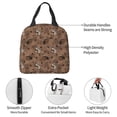 thumbnail image 4 of Honeii Warm Coffee Pattern Print Lunch Bag Women, Lunch Box Lunch Bag for Women Adult Men, Small Leakproof Cute Lunch Tote Large Capacity Reusable, 4 of 8