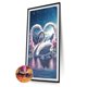 thumbnail image 2 of Cuadros Decorativos 5D bricolaje taladro redondo completo diamante pintura lago de los cisnes Kit decoración del hogar (a6342) Wdftyju de costura negro 4 estilos, 2 of 9