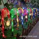 thumbnail image 1 of Muleta solar tricolor de Papá Noel con forma de estrella, copo de nieve, mango de paraguas, caramelo, luz LED para césped para exteriores, 1 of 6