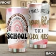thumbnail image 3 of Stainless Steel 20oz Tumbler, Funny Nurse Appreciation Gifts - School Nurse Day Gifts For Women Men, Coffee Cup, 3 of 4