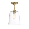 thumbnail image 1 of Meridian M60010NB Semi Flush - Laiton Naturel, 1 of 1