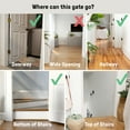 thumbnail image 5 of Ingenuity Doorway 42W Series Dog and Baby Gate - Espresso, 5 of 12
