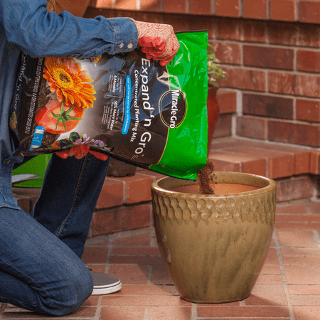 Miracle-Gro Expand 'n Gro Concentrated Planting Mix 0.33 CF - Black