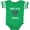 Football Green and White, variant on Inktastic Papaws Little Tornado Boys Grandson Boys Baby Bodysuit