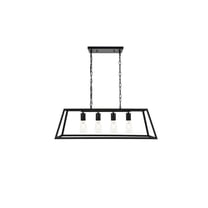 Resolute 4 light black Pendant