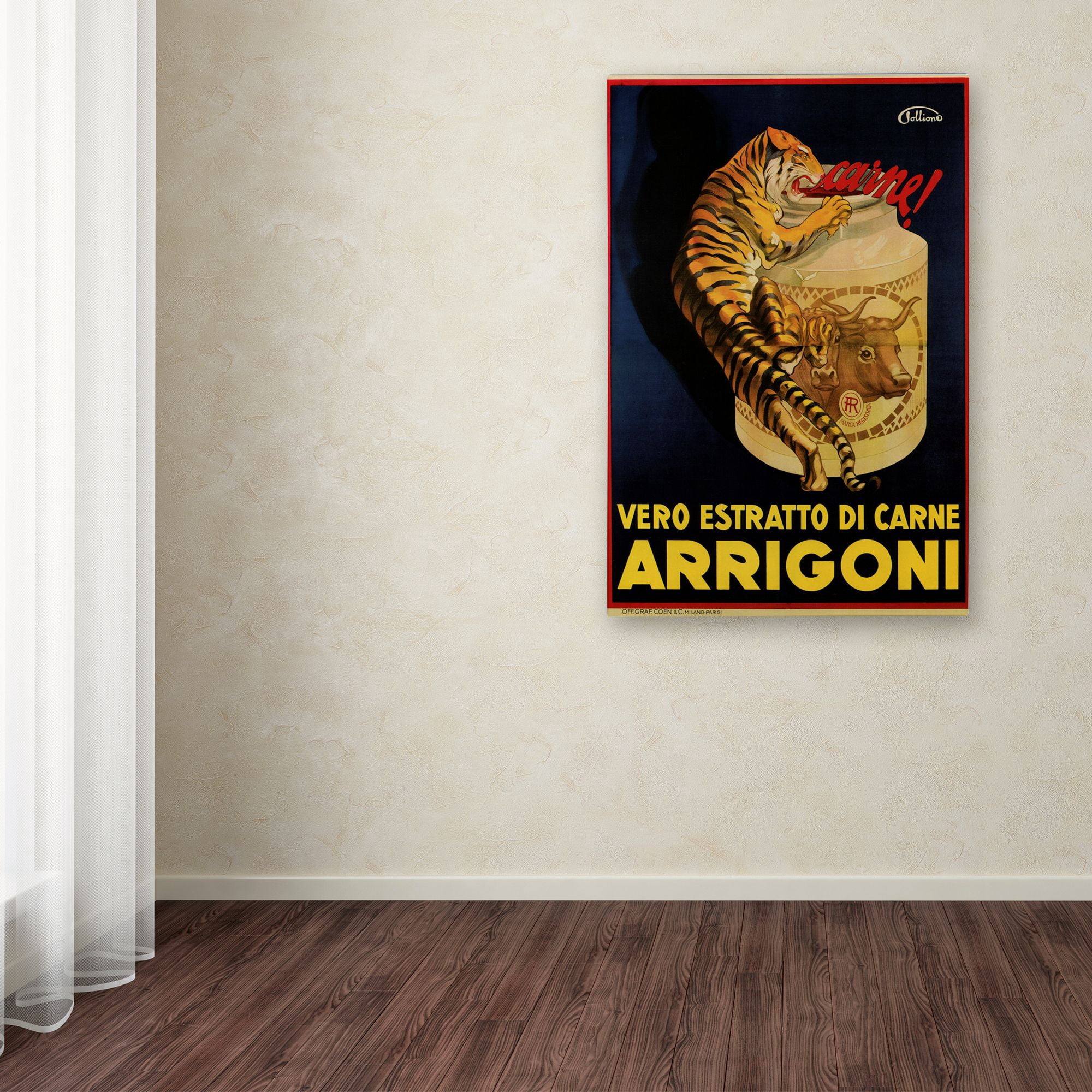 Arrigoni' Canvas Art by Vintage Apple Collection