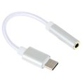 thumbnail image 2 of USB Type C to 3.5mm Headphone Jack Adapter Portable Audio Converter Cable Cord, 2 of 3