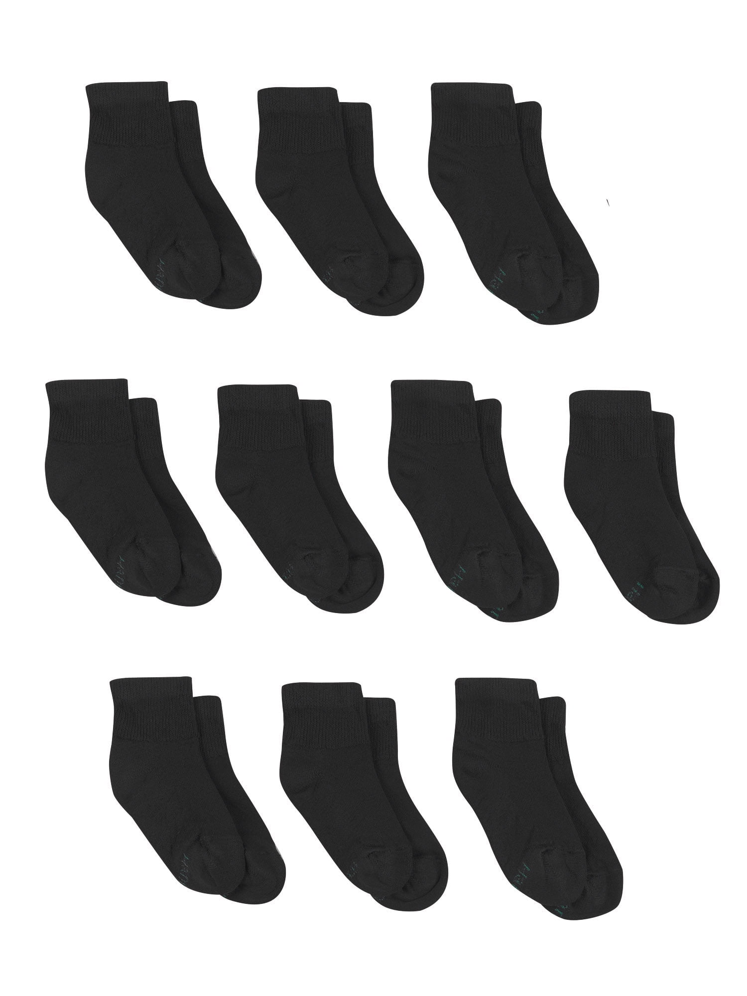 hanes 10 pack ankle socks