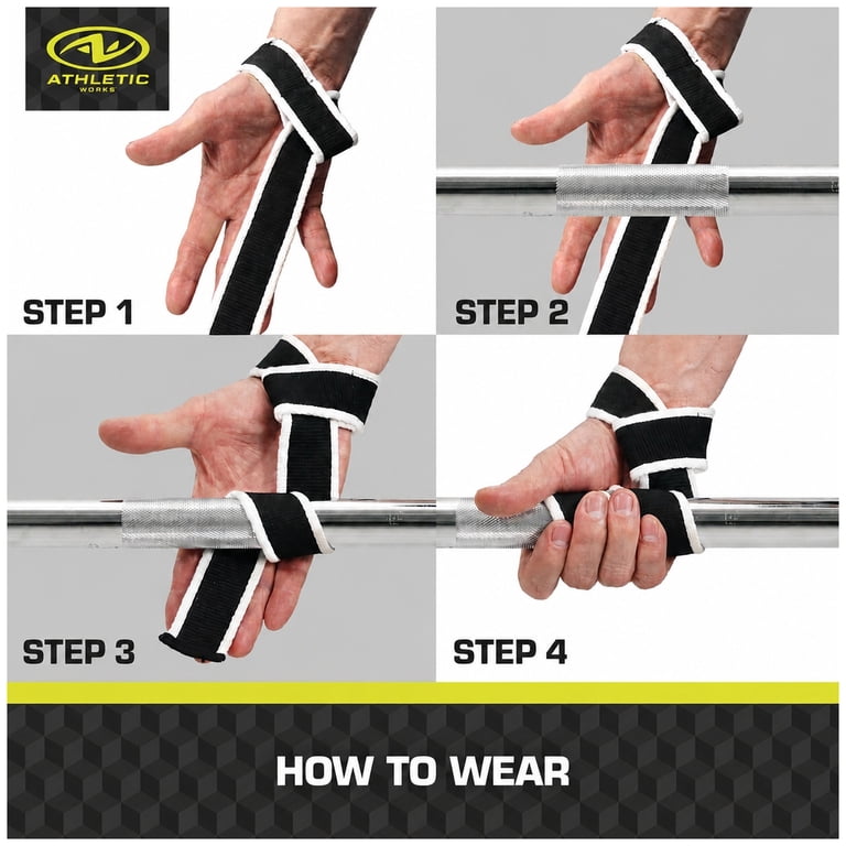 Athletic Works Weight Lifting Training Straps, Pair photo 6