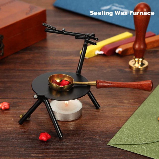 Cuadros Decorativos Sello de cera retro con forma de ciervo Sello de cera de metal Estufa de horno de cera de sellado Sywqhk Nuevos Originales
